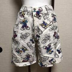 ディズニー　ショートパンツ　ミッキー　ミニー　ドナルド　ヴィンテージ　スニーカー