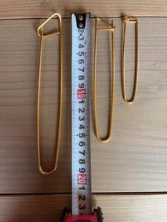 金色の金属製フック 3種類セットのサムネイル