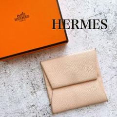 エルメス　HERMES バスティア　小銭入れ コインケース　X刻印