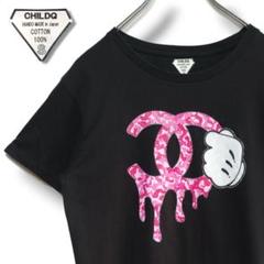 【CHILDQ】チャイルドキュー ブラック Tシャツ