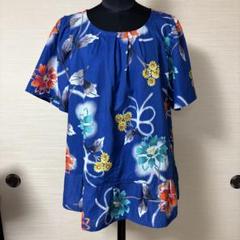 【週末お値下げ】タックチュニック　浴衣リメイク