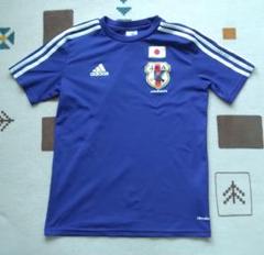 《値下げ!!》adidas 日本代表 Tシャツ 青 キッズ 160cm