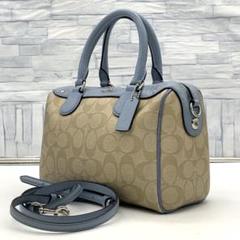 極美品✨【COACH】コーチ ショルダーバッグ ミニボストン 2way