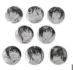 ① デスノート　バッジセット　未開封品 デスノート DEATH NOTE ラッキー缶バッジBOX メロ バッジ セット