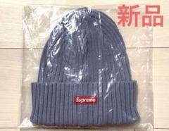 Supreme Overdyed Ribbed ビーニー Slate ニット帽❣ Supreme Overdyed Ribbed ビーニー Slate ニット帽❣