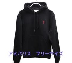 2025年最新】Ami paris パーカー ブラックの人気アイテム - メルカリ