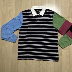 Stüssy ストライプポロシャツ XL