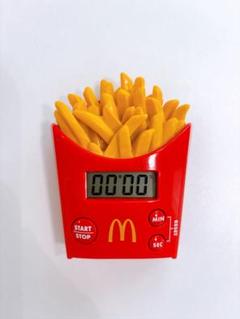 最終値下げ】マクドナルド ポテトタイマー クロック ファン