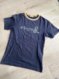 45rpm Marrakech 半袖Tシャツ 葉の模様