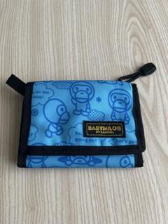 BABYMILO 三つ折り財布 ブルー BABYMILO 三つ折り財布 ブルー