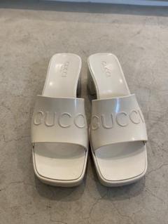 良品✨ グッチ GUCCI ホワイト スライド サンダル スリッパ ウェブ限定 2025年最新】GUCCI グッチ ホワイトサンダルの人気アイテム