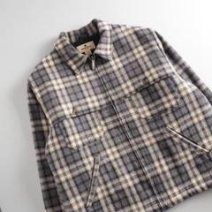 ウールリッチ  40s  ノーカラー　ウールジャケット ウールリッチ 40s ノーカラー ウールジャケット