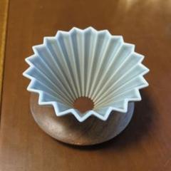 ORIGAMI ドリッパー S マットグレー ドリッパーホルダー 木製のサムネイル