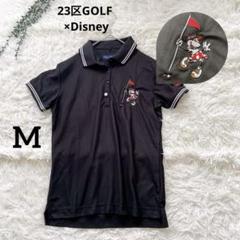 楽天市場】23区GOLF ニジュウサンクゴルフ ×Disney 半袖