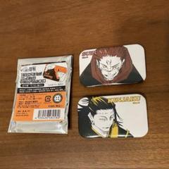 呪術廻戦展　 BIGスクエア缶バッジ　両面宿儺 10個 新品】 呪術廻戦展 呪術展 BIGスクエア 缶バッジ 宿儺 - メルカリ