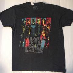 ジャスティスリーグ　L ムービーTシャツ　チャコール