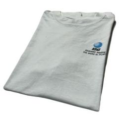 90s Vintage AT&T ホワイト Tシャツ 企業ロゴ シングル レア！