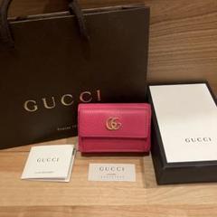 GUCCI グッチ バグズアイ モンスター 3つ折財布 ピンク