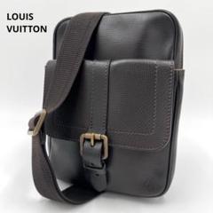 美品 ルイヴィトン ユタ イロクワ レザー ショルダーバッグ サコッシュ 美品 ルイヴィトン ユタ イロクワ レザー ショルダーバッグ