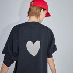 searoomlynn♡ハート柄オープンバック長袖トップス 2025年最新】SeaRoomlynn 季節感:秋 レディース 長袖 Tシャツ
