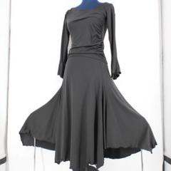 【美品 日本製 社交ダンス衣装】Sanline サンリーヌ ブラウス スカート サンリーヌ【Sanline】 社交ダンス (@sanline_japan
