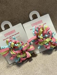 【新品】*GYMBOREE* ジンボリー ヘアクリップ2個セット　パステル