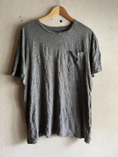 現行　ラルフローレン　ポケットt ポケt グレー　グッドレギュラー　tシャツ　L