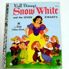白雪姫と七人のこびと　ウォルトディズニー　洋書　ヴィンテージ