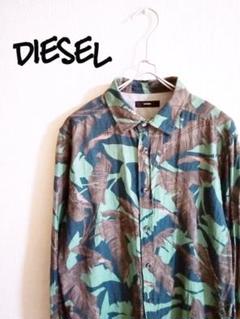 D222120 DIESEL 総柄 ロングスリーブシャツ