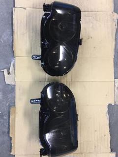 L150.160 ムーヴ ムーブ カスタム 前期 スモークヘッドライト 左右