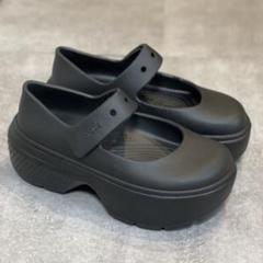 ❣️美品❣️crocs マリンディ W6 アリスワーク メリージェーン パンプス24 ❣️美品❣️crocs マリンディ W6 アリスワーク メリージェーン
