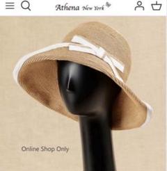 Athena New York新品未使用タグなし Athena New York 帽子 ハット 「一部別注」「Athena York