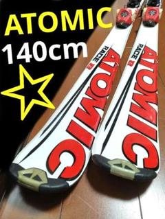 【ミッドスキー☆】120cm　ATOMICスキー板　送料無料！ ミッドスキー☆】120cm ATOMICスキー板 送料無料！ - メルカリ