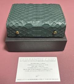 新品 m+ エムピウ ミッレフォッリエ P25 パイソン グリーン エムピウ ミッレフォッリエ パイソングリーン