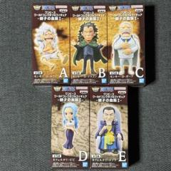 ワンピース　ワールドコレクタブルフィギュア　親子の血筋Ⅰ ワーコレ　5点