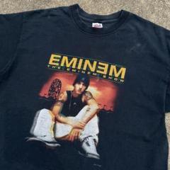 激レア 02年 Eminem show エミネムショー バックプリント ラップT