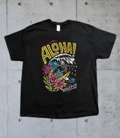 ALOHA ハワイ SURF デザインTシャツ　Lサイズのサムネイル