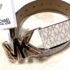 【新品】特価　マイケルコース MKロゴバックル ベルトユニセックス imgrc0089761651.jpg