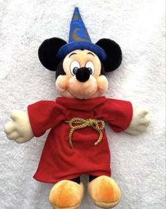 ミッキー ファンタジア ぬいぐるみ レトロ - メルカリ
