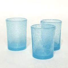 小谷晋三　倉敷ガラス　初期作品　気泡　吹きガラス　新品に近い美品　横山秀樹 小谷晋三 倉敷ガラス 初期作品 気泡 吹きガラス 新品に近い美品
