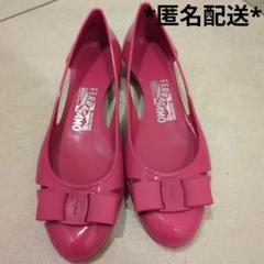 サルヴァトーレフェラガモ ♡レインシューズ♡ピンク♡38ヴァラ 2025年最新】Salvatore Ferragamo レディース 長靴・レイン