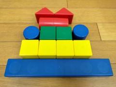 ピープル一歳から積める積み木　ピタゴラス