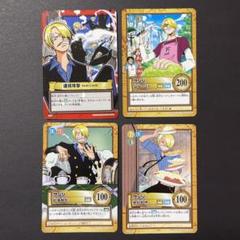 ONEPIECE ワンピース 麦わら海賊団 サンジ Sanji カードセットのサムネイル