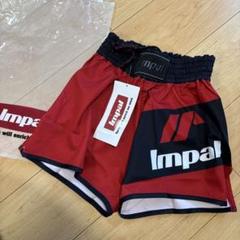 インパル MuayThai Trunks Sサイズ 赤黒
