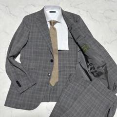 美品　ユナイテッドアローズ　セットアップスーツ　REDA グレーチェック　46