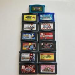 ゲームボーイアドバンスソフト13個セット