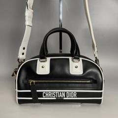 DIOR 保管品 2way ヴァイブ スモール ボーリング ハンドバッグ