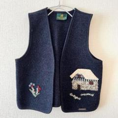 希少！】GIESSWEIN ベスト チロリアン メダルボタン シルク混