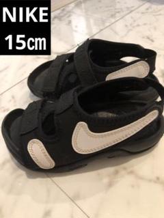 Nike ブラック　サンダル 15㎝
