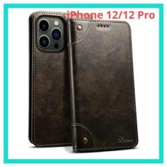 Mcxiancrl iPhone 12 / 12 Pro 用 ケース 手帳型